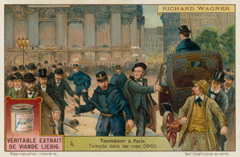 Una rappresentazione di Tannhäuser a Parigi da European School