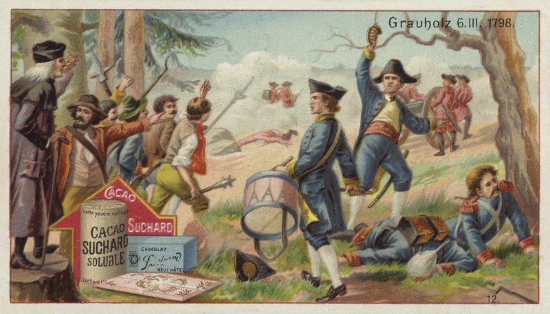 Battaglia di Grauholz, Svizzera, 6 marzo 1798 da European School