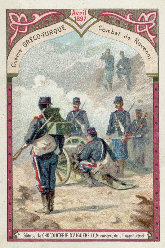 Battaglia di Revenni, Guerra Greco-Turca, aprile 1897 da European School