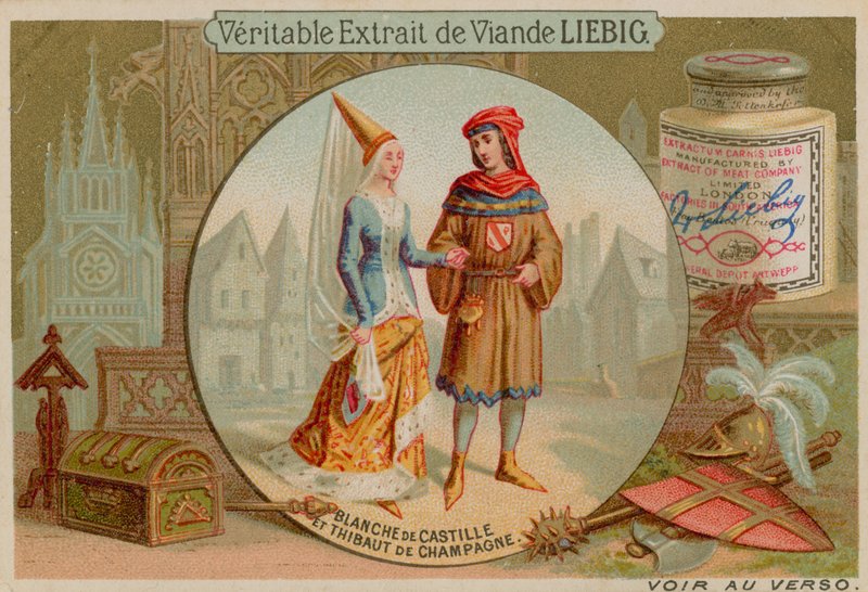 Bianca di Castiglia e Tebaldo di Champagne da European School