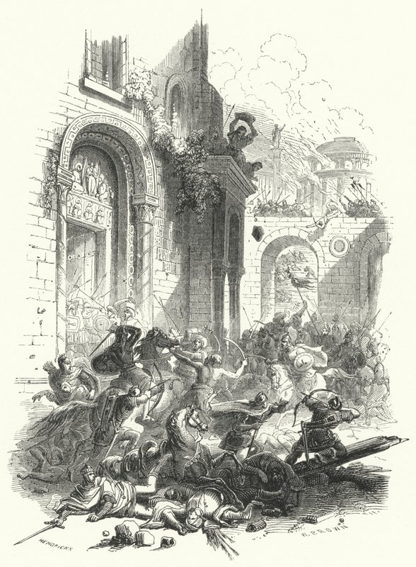 Cattura di Costantinopoli da parte dei Turchi da European School