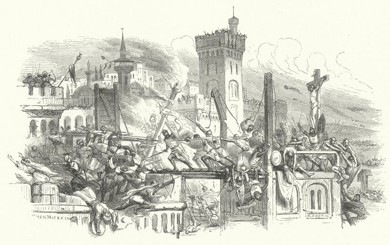 Cattura di Gerusalemme da parte dei Crociati da European School