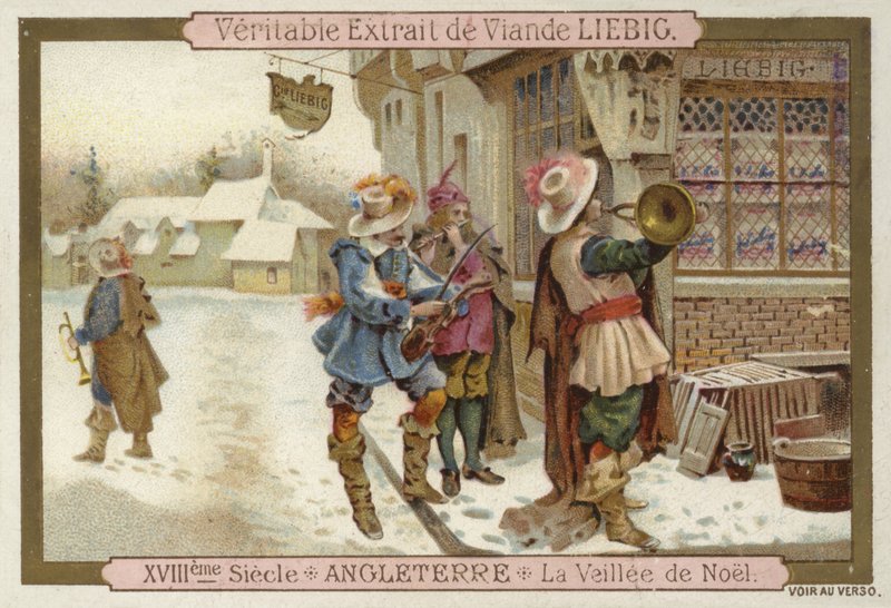 Vigilia di Natale in Inghilterra, XVIII secolo da European School