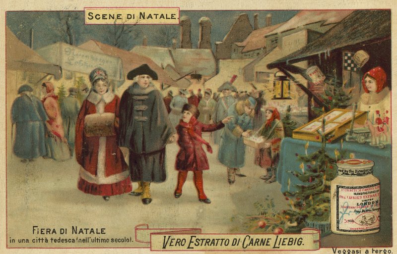 Fiera di Natale in una città tedesca da European School