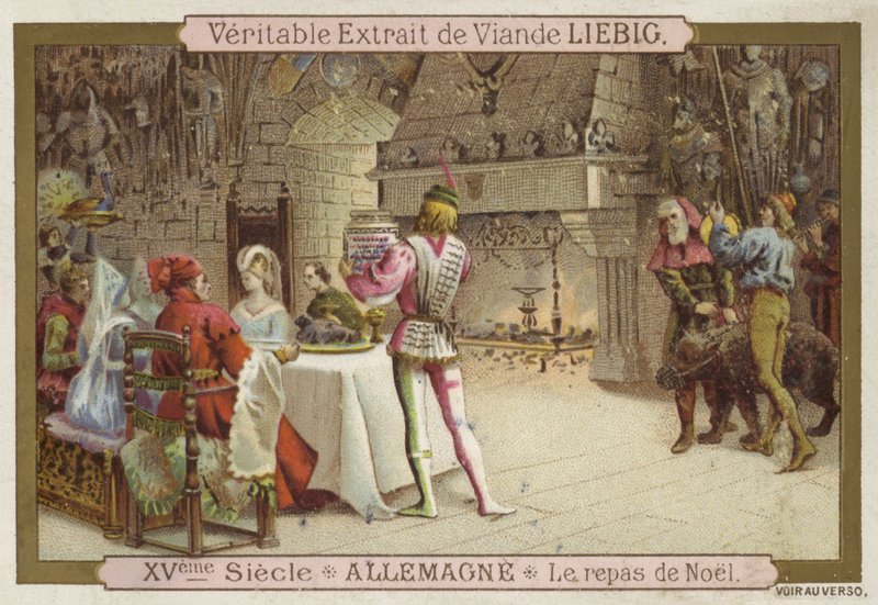 Festa di Natale, Germania, XV secolo da European School