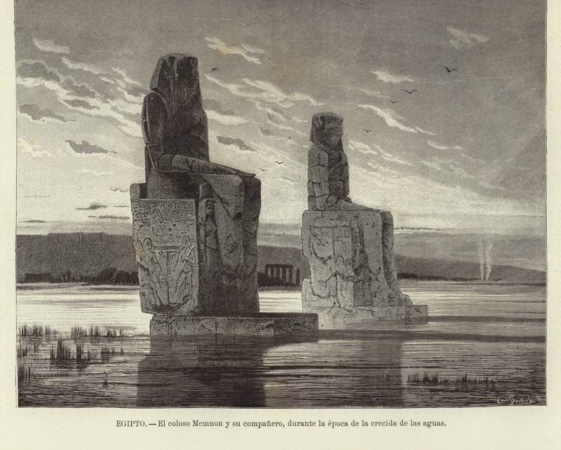 Egitto - I colossi di Memnone da European School