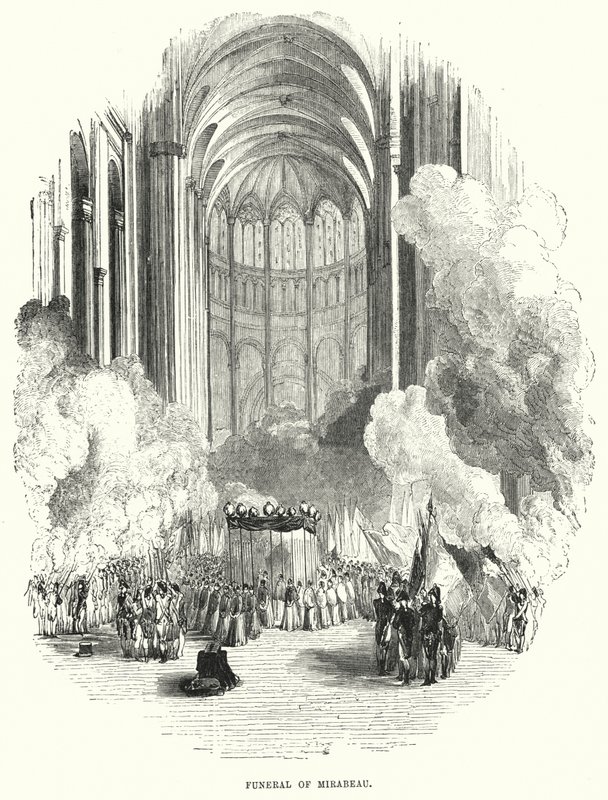 Funerale di Mirabeau da European School