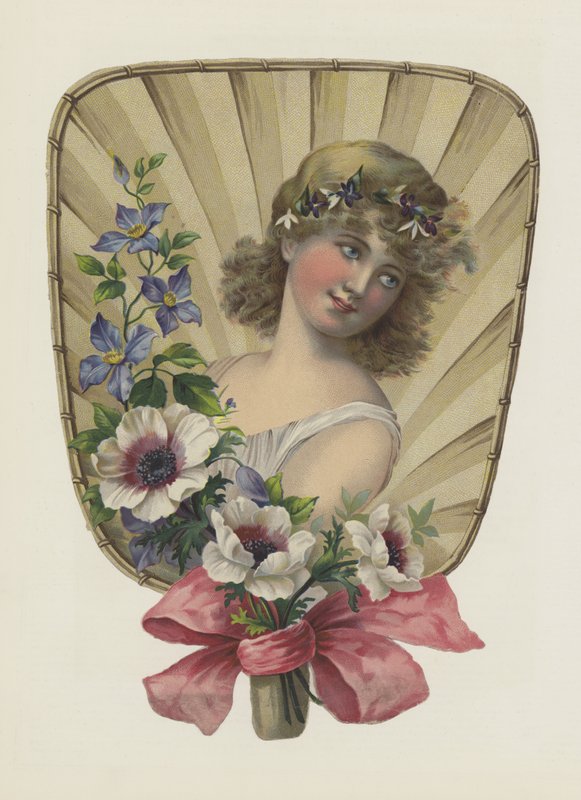 Ragazza con fiori da European School