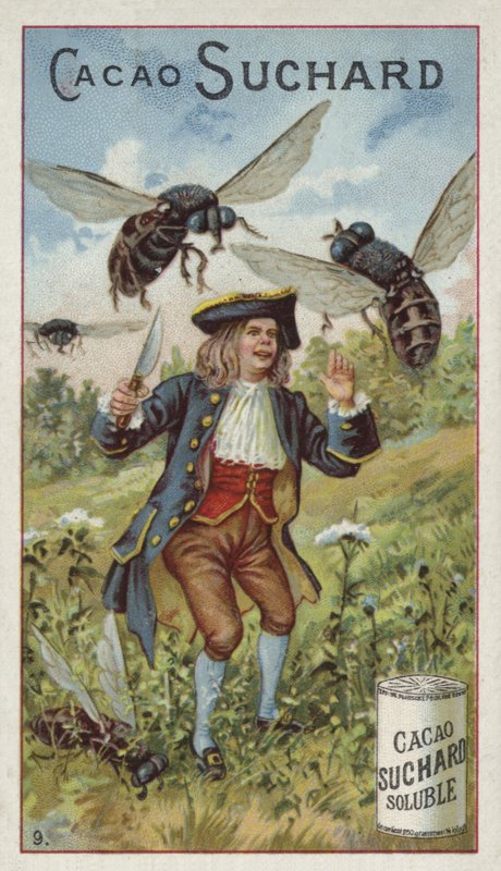 Gulliver attaccato da vespe giganti a Brobdingnag da European School