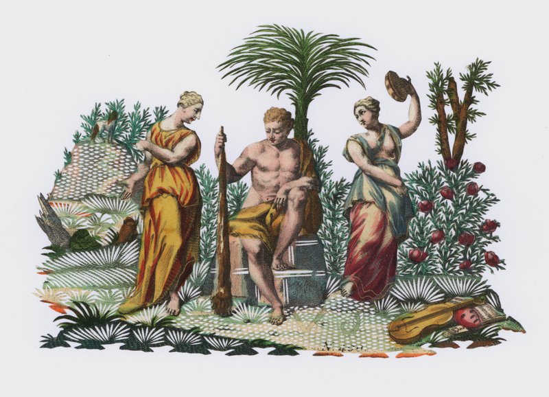 Eracle in un giardino da European School