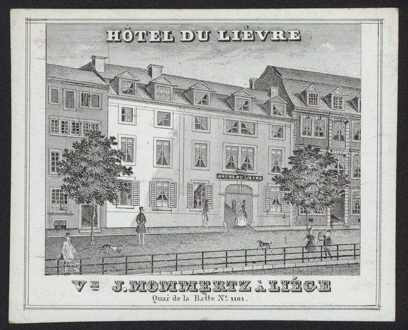 Hotel Du Lievre, J Mommertz, Liegi da European School