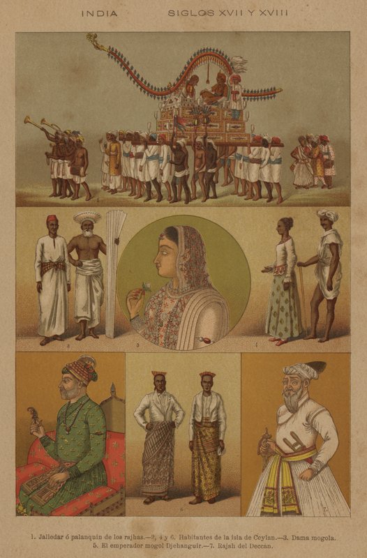 India, Secoli XVII e XVIII da European School