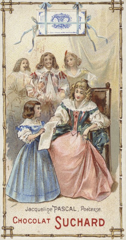 Jacqueline Pascal, poetessa francese, da bambina da European School