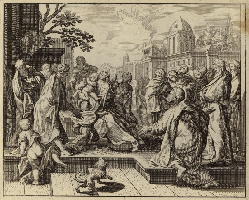 Gesù Cristo benedice i bambini da European School