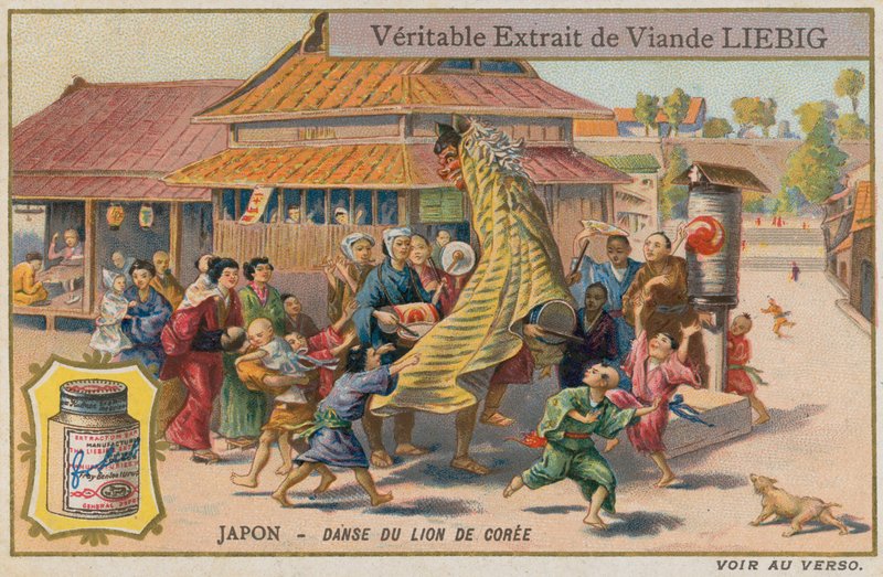 Danza del leone coreano in Giappone da European School