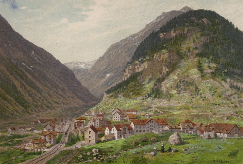 Lago di Lucerna: Goschenen da European School