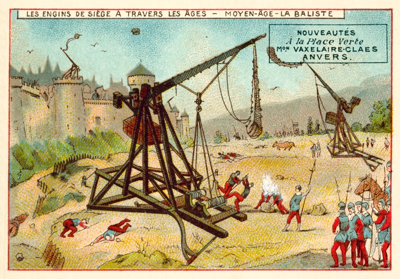 Trebuchet medievale da European School