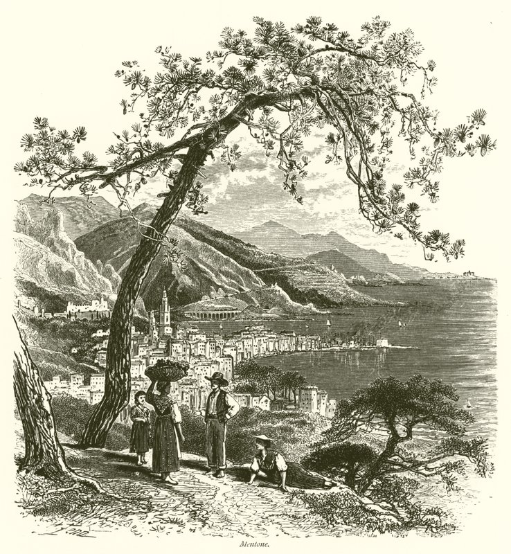 Mentone (incisione) da European School