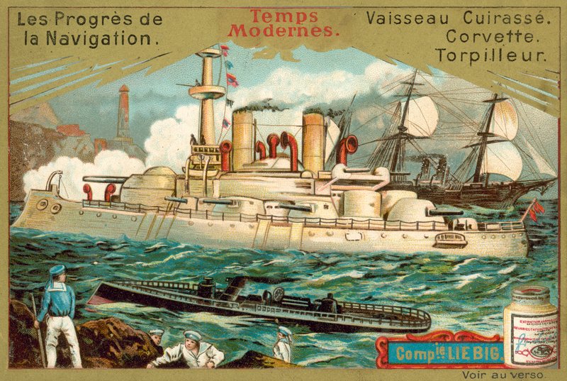 Navi da guerra moderne da European School