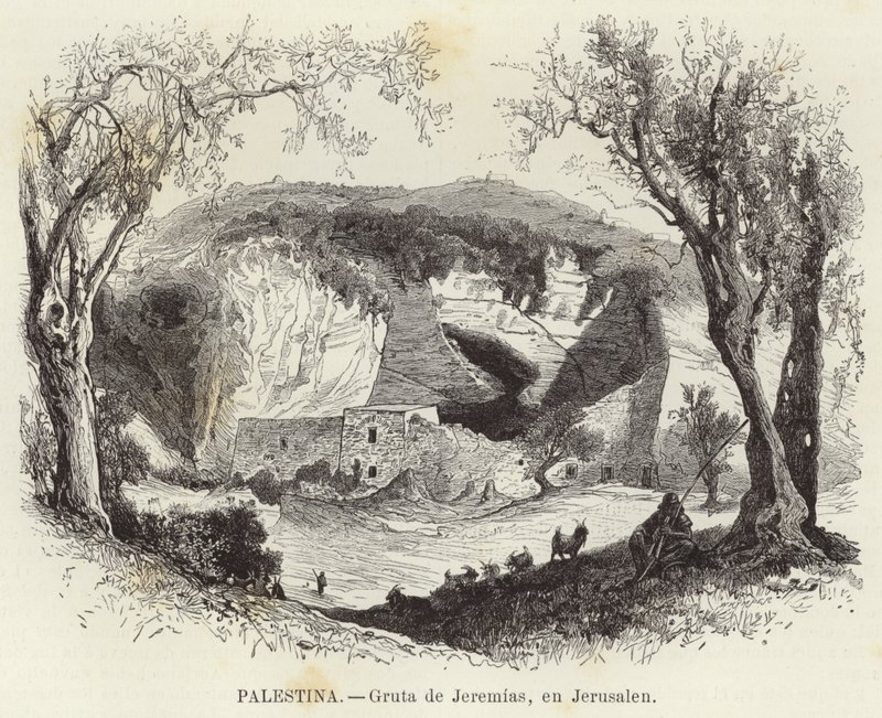 Palestina, Grotta di Geremia, a Gerusalemme da European School