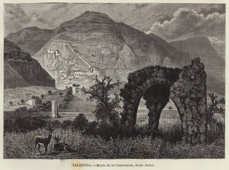 Palestina, Monte della Quarantena, da Gerico da European School