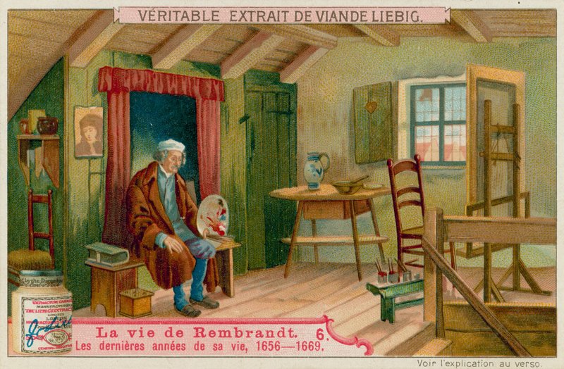 Gli ultimi anni di Rembrandt da European School