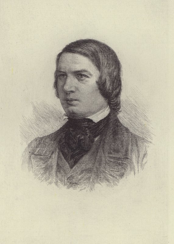 Robert Schumann (incisione) da European School