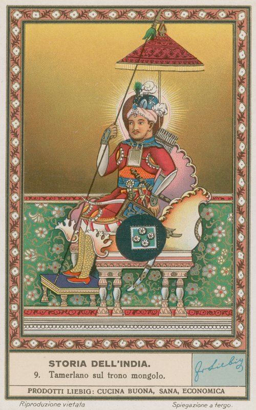 Tamerlano sul trono mongolo da European School