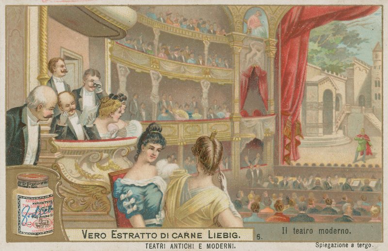 Il Teatro Moderno (c 1900) da European School
