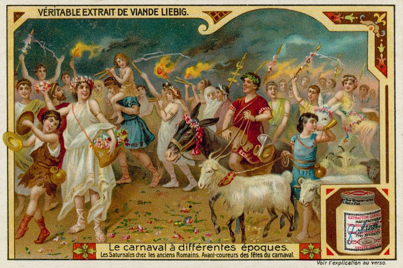 Festa dei Saturnali nell
