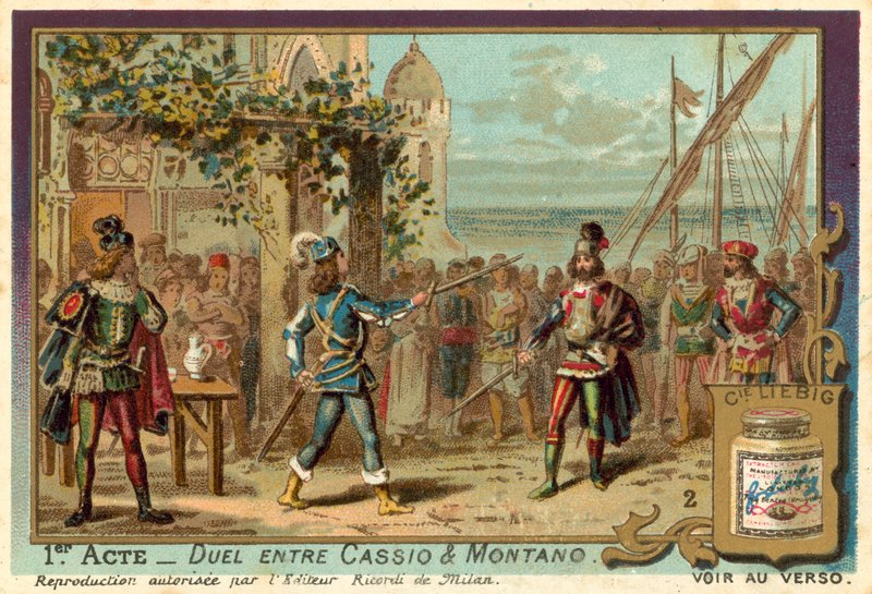 Il duello di Cassio e Montano da European School