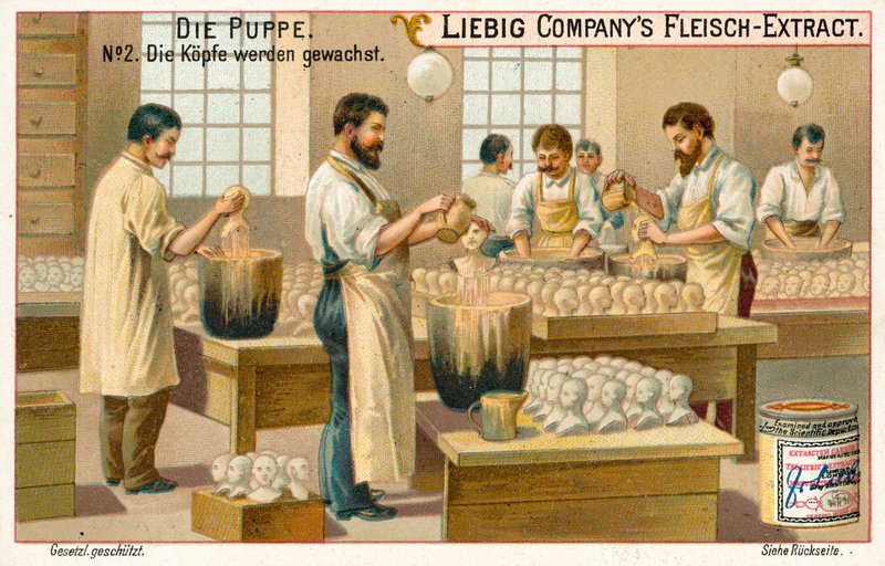 Ceratura delle teste delle bambole da European School