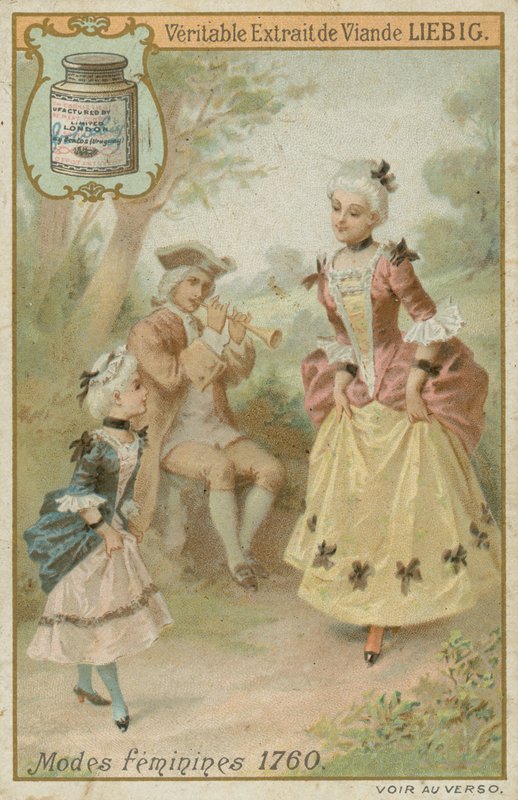 Donne nel 1760 da European School
