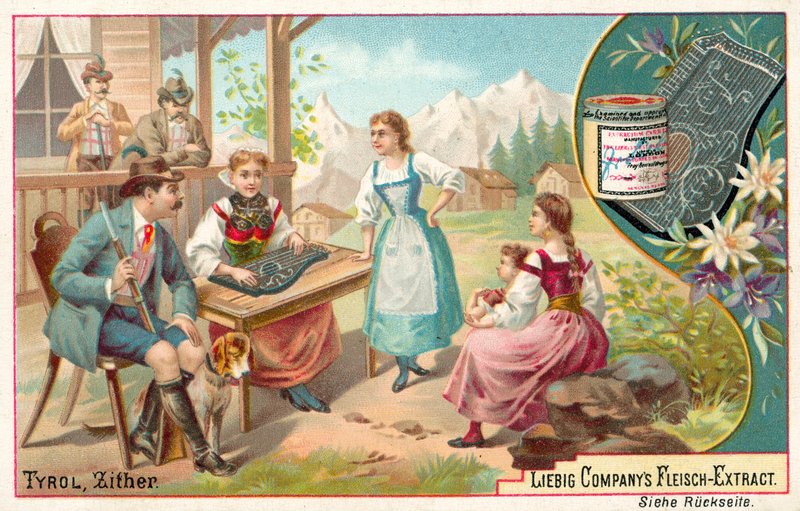 Zither, Tirolo da European School