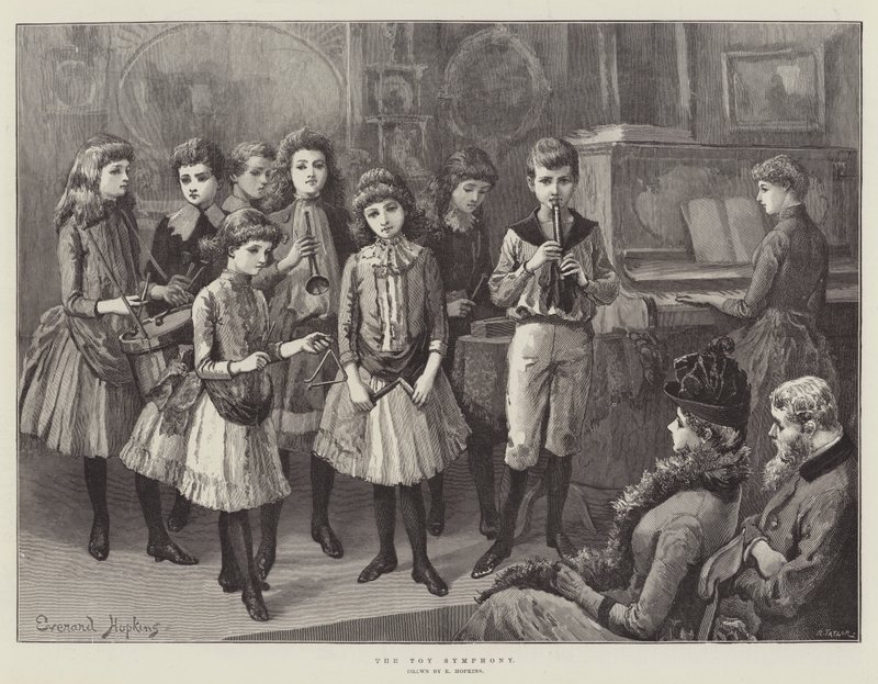 La Sinfonia dei Giocattoli da Everard Hopkins