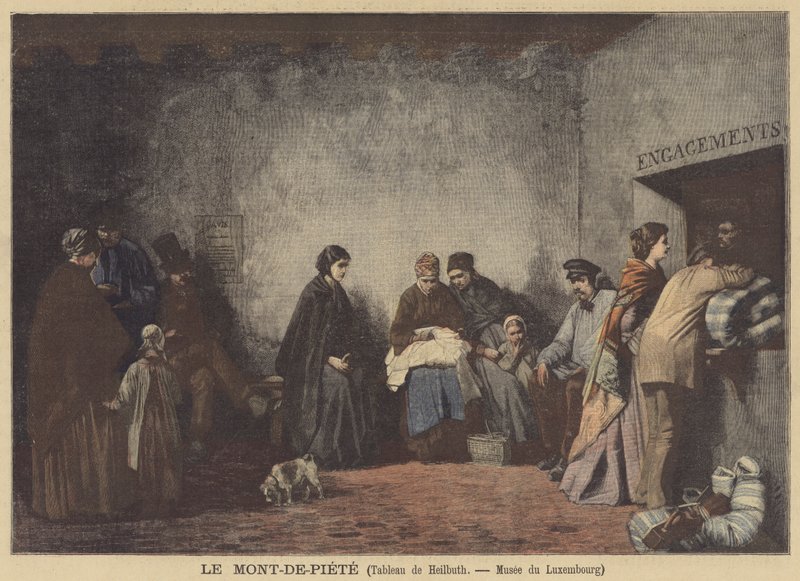 Il Monte di Pietà da Ferdinand Heilbuth