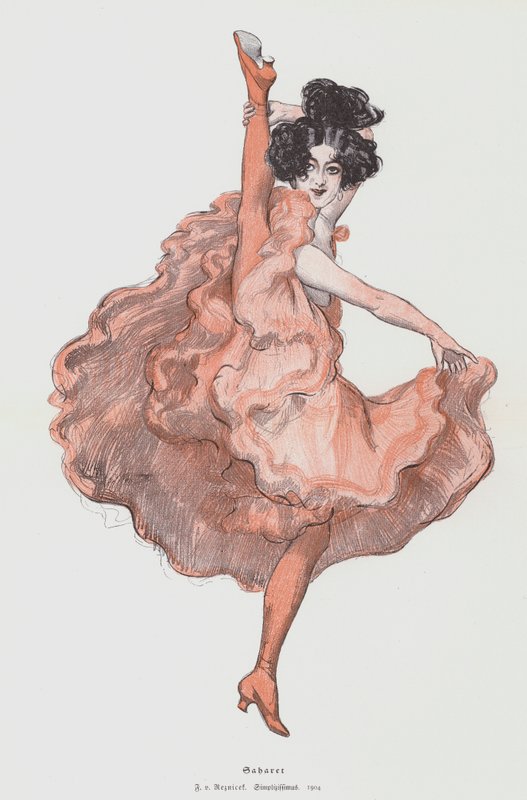 Cabaret, 1904 da Ferdinand von Reznicek