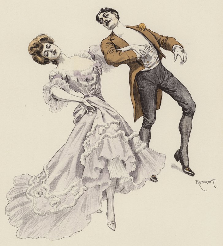 Cake Walk da Ferdinand von Reznicek