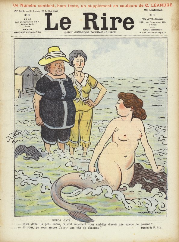 Illustrazione per Le Rire da Fernand Fau