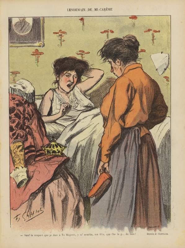 Illustrazione per Le Rire da Fernand Louis Gottlob