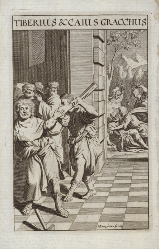 Tiberio e Caio Gracco da Flemish School