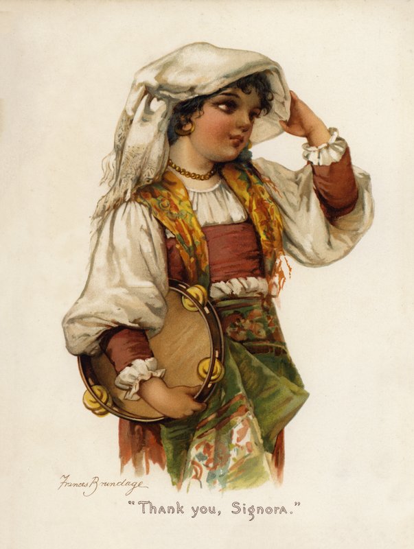 Ragazze: "Grazie, Signora" da Frances Brundage
