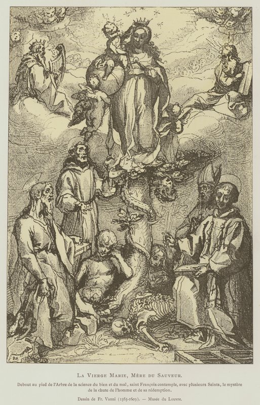 La Vergine Maria, madre di Cristo Salvatore da Francesco Vanni