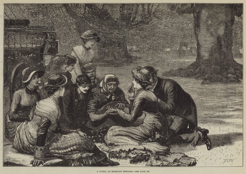 Un picnic a Burnham Beeches da Francis S. Walker
