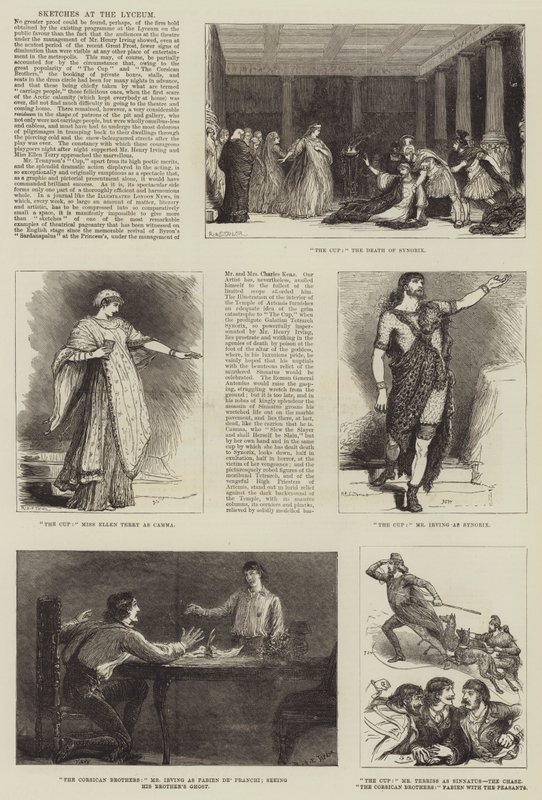 Schizzi al Lyceum da Francis S. Walker