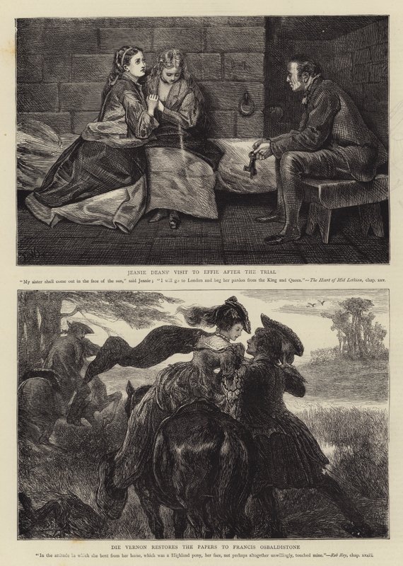 Centenario di Sir Walter Scott da Francis Wilfred Lawson