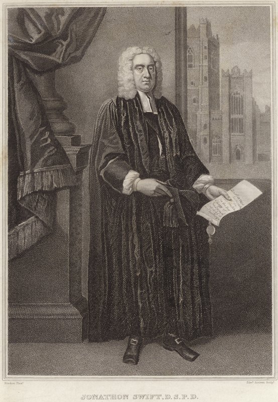 Ritratto di Jonathan Swift da Francis Bindon