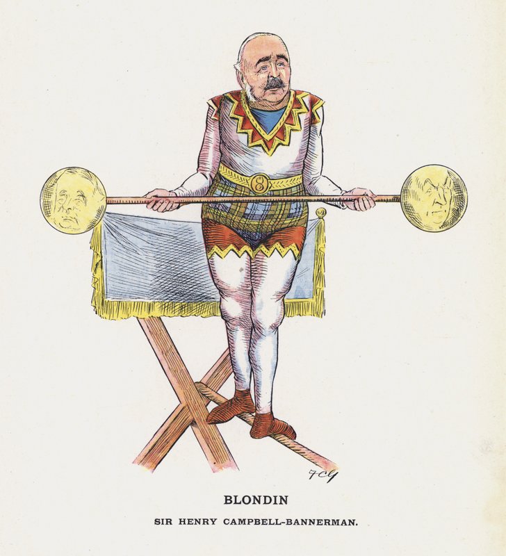 Blondin, Sir Henry Campbell-Bannerman da Francis Carruthers Gould