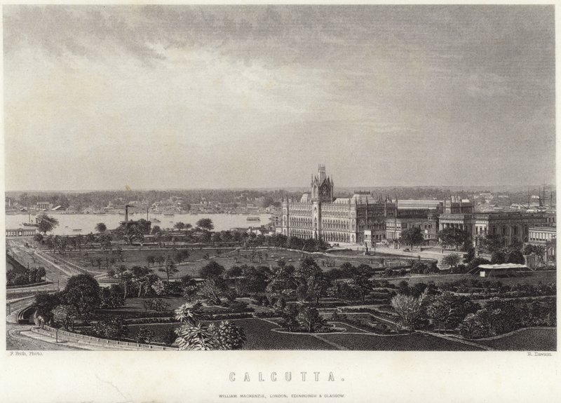 Calcutta nel Bengala Occidentale da Francis Frith