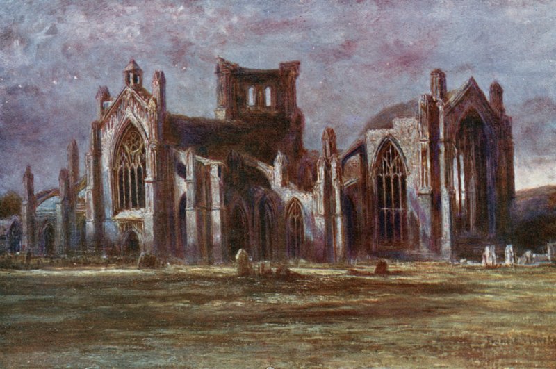 Abbazia di Melrose da Francis S. Walker